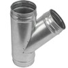 4'' Inch Duct Splitter to 45° Degree 4" Inch Branch