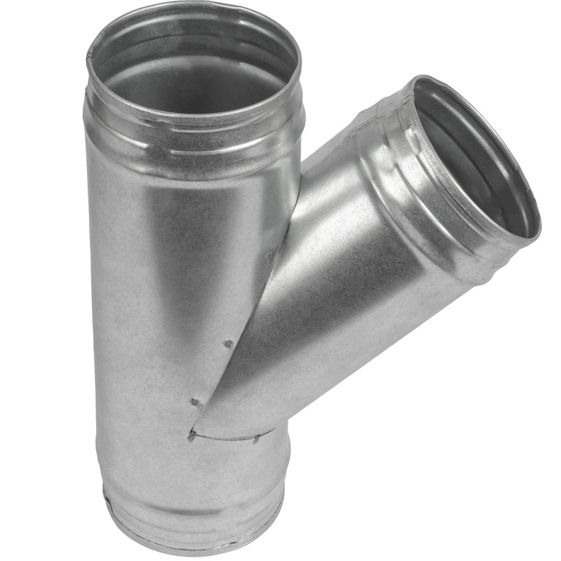 4'' Inch Duct Splitter to 45° Degree 4" Inch Branch