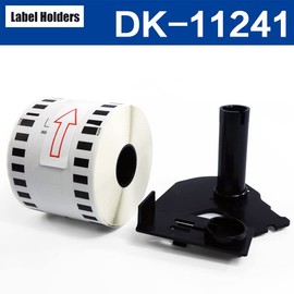 DK-11241 Reusable Label Holder, Label Dispenser for Thermal Label Roll and Fanfold Labels, Shipping Labels for Brother QL Label Printers