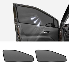 Carbot Mesh Car Side Window Blackout Shades, For Specific Models, Sun/UV Protection, Magnetic, Keeps Bugs Out, Breathable, Driver/Passenger Side, 2 Pieces, User Manual (English Not Guaranteed)