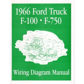 bishko automotive literature Electrical Wiring Diagrams Schematic Manual Compatible with 1966 Ford F-100 F-150 to F-750 Truck