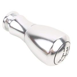 aqxreight - Gear Knob, Universal 5-Speed Car Manual / Automatic Interior Gear Knob (Silver)