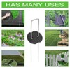 SAIJIAN Pack of 40 Ground Anchors, Ground Anchor Set, U-Shaped