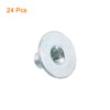 uxcell M4 T-Nuts, 24pcs Carbon Steel Tee Nut Round Base