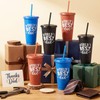 Rtteri 12 Pcs Father's Day Appreciation Cups Gift Bulk World's