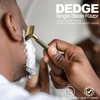 DEDGE Classic Double Edge Safety Razor Single Blade Weighted Design