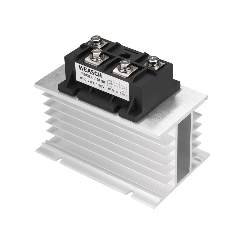 Weasch Bridge Rectifier MDQ 200A, AC to DC, 1600V 200A,