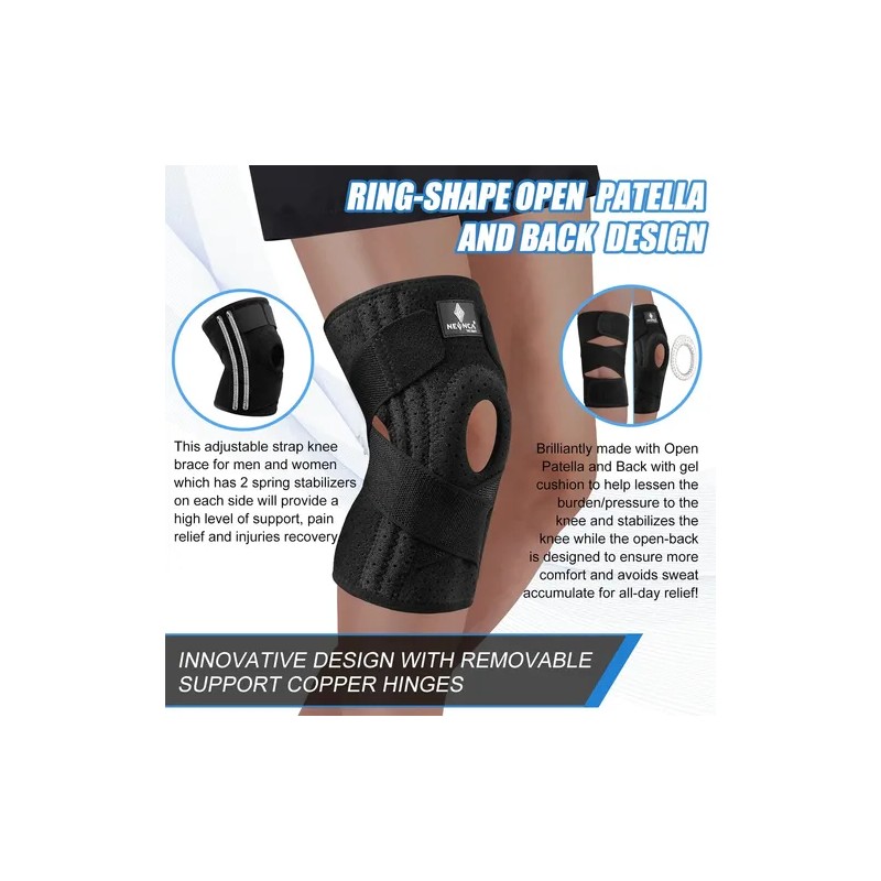 Rodillera Deportiva Gel Y Estabilizadores Meniscos Ligament
