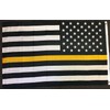 Flags Importer Thin Gold Line USA 3x5ft Poly Flag, Multicolor