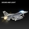 Die cast Fighter Jet Army Toy Airplane Model with Light