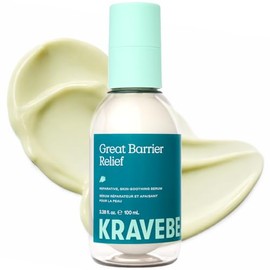 KraveBeauty- SUERO CALMANTE PARA LA PIEL: una versión más grande de nuestro suero cremoso y nutritivo que calma los signos de sensibilidad causados po