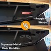WSays Left & Right Door Handle Latches kit Anodized Black