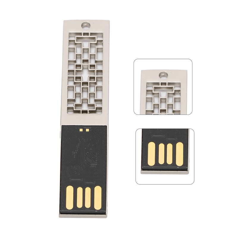 USB Flash Drive 16GB/32G/64G/128G Thumb Metal 2.0 Portable Waterproof Metal
