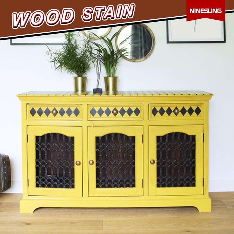 NINESUNG Orange Wood Stain | Water Based Wood Dye Powder