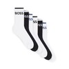 BOSS Men's Socks QS Stripe CC Crew Socks 6 Pairs,