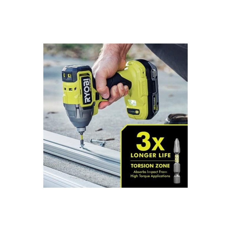 RYOBI Screwdriver Drill and Impact Drive Bit set (65-Piece) Drive