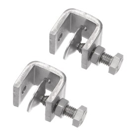 CoCud C Clamp 20mm Mouth Opening Stainless Steel I-Shape Design Clamp - (Application: Woodworking, Metalworking, Assembly, Construction) Set of 2