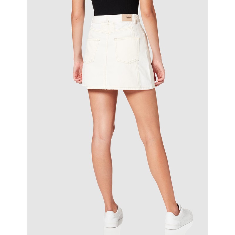 Pepe Jeans Maddie Mix Women's Skirt, 00 denim