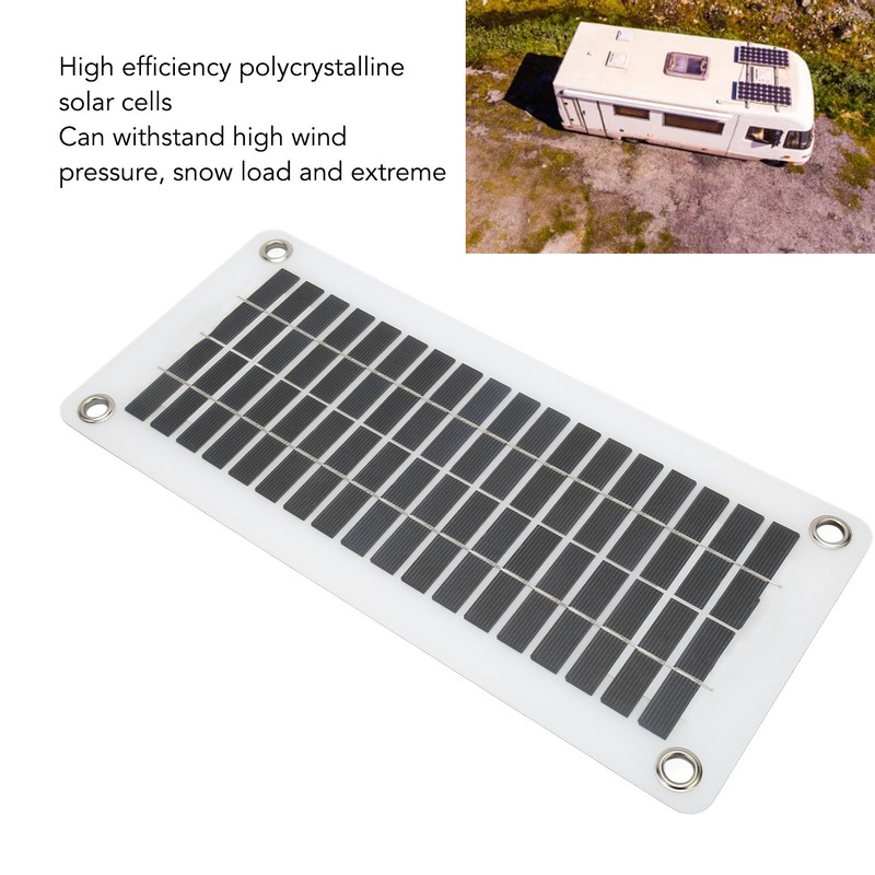 12V 30W Solar Panels Kit Portable Solar Panel Module with