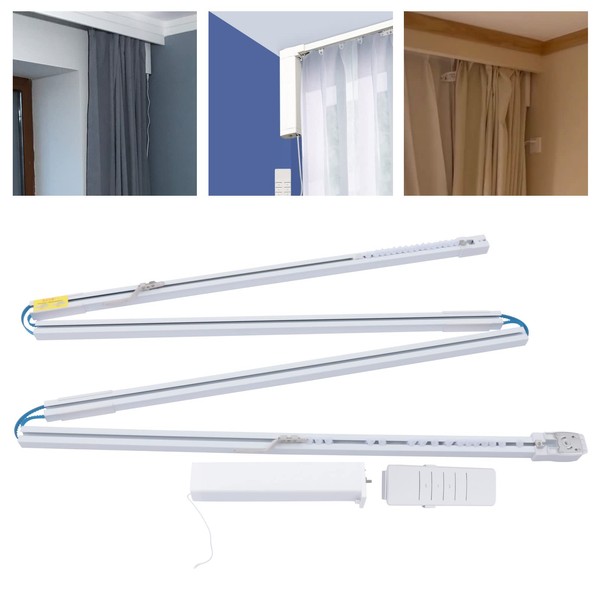 Electric Ceiling Curtain Track Smart Curtains Motorized Ceiling Track for
