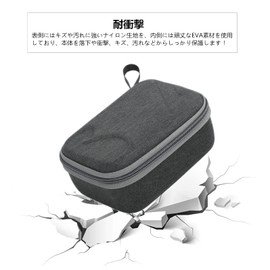 SHEAWA Case for DJI Osmo Action 5 Pro/4/3 Shockproof Storage Bag Carrying Case for DJI Osmo Action 5 Pro/4/3 Case Also Holds Accessories such as Protective Frame, Flat Base, Adapter Mount, Spare