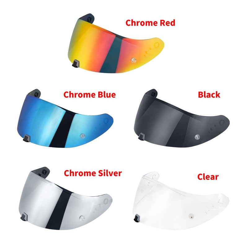 JQF Gear T520 Visor Full Face Helmet Shield Compatible with