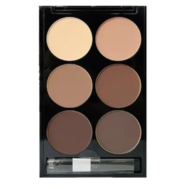 Bissú Contouring Powder Palette (6 colors) (02 Medium to Bronzed)