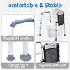 Toilet Safety Rails Adjustable Toilet Safety Frames 300lbs Toilet Seat