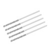 sourcing map 1mm Diamond Twist Drill Bits High Speed Steel