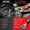 Universal Multi-Function Wrench for Home Repairs – 52-in-1 Double-Ended Socket