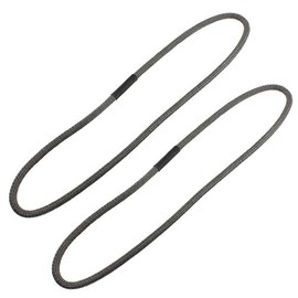 SPARES2GO Rope Gasket Mesh Seal for Rayburn Range Cooker Hotplate Lid (Pack of 2)