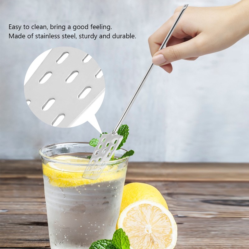 Stainless Steel Wine Stirring Stick Mixer Brew Tools Extended Version