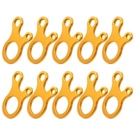 onewind Aluminum Alloy Guyline Cord Adjuster Tent Tensioners Rope Adjuster for Tent Hiking Camping 10Pack