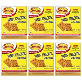 Savory Saltine Seasoning, 1.4 Ounce, Classic Original, 6 Pack