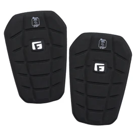 G-Form Pro-S Blade Football Shin Guards - Black Fabric, Large