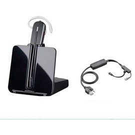 Plantronics-CS540 Convertible Wireless Headset with EHS Cable APP-51, Bundle for Polycom Phone Systems