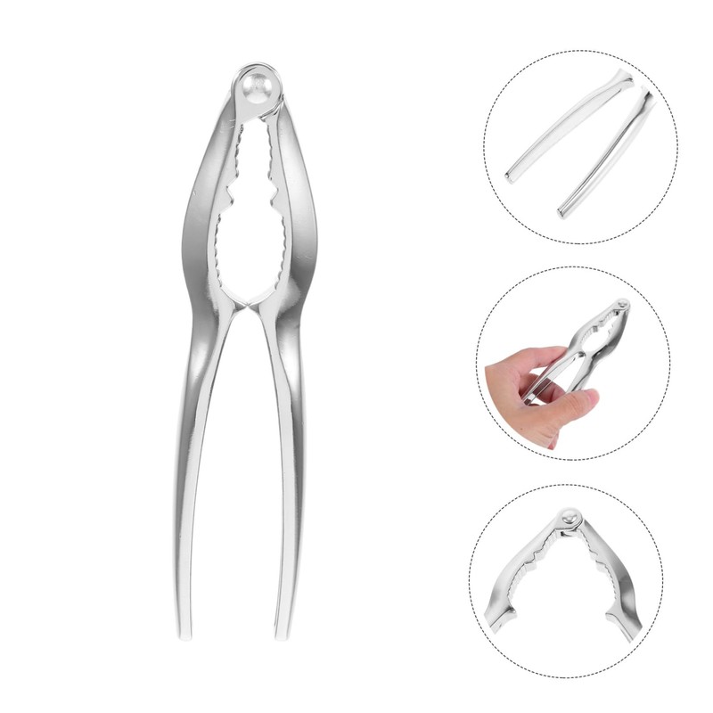 Mobestech Lobster Leg Claw Opener Nut Cracker Set Metal Nut