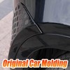 Front Wheel Arch ABS Black Body Anti-Scratch Protection Cover Trim