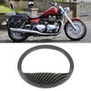 Motorcycle Speedometer Intrument Gauge Bezel Cover Trim Carbon Fiber Style