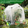 2PCS Mosquito Netting for Patio,10 x 16.5 Ft Garden Mesh