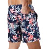 Suwangi Men's Swim Trunks Double Layer Beach Shorts Quick Dry