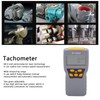 Laser Tachometer 2Gear NonContact LCD Digital Display HighAccuracy Speed Measuring