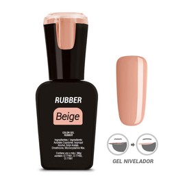 Rubber Pink, Beigh y Clear 15ml