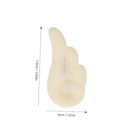 Beavorty 3sets Girls Hair Clips Angel Wings Leather Hair Pins Non-clamp Wings Hair Clips White Angel Pattern Fashionable Hair Barrettes for Party Christmas Birthday 3pairs*3