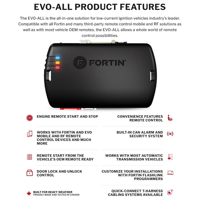 Fortin EVOCHART4 Electronic Systems - All-in-One Ignition Module with Immobilizer