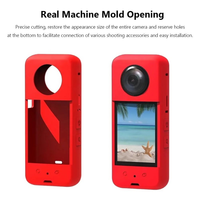 REFLEX CAMERA Silicone Protective Case for Insta360 X3 – Shockproof