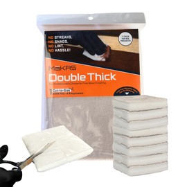 MāKRS Double Thick Stain Pad, Cut-to-Size Staining Pads, 1-Pack, Lint, Snag, Streak-Free Applicator, Micro Brush Material, Wood Stains and Oil Based Finishes, Easy to Use with Consistent Application