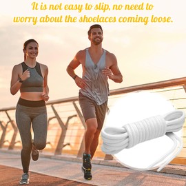 Benaton Pack of 24 Coloured Shoelaces, Coloured Round Laces, Flat Colourful Shoelaces, Colourful Canvas Trainers, Shoelaces for Trainers, Skate Shoes, Boots, 100 cm (12 Colours), White, Black, Red