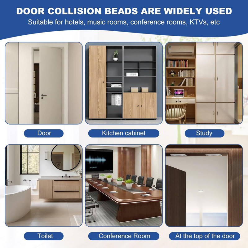 2 PCS Ball Catch for Top of Door, Closet Door