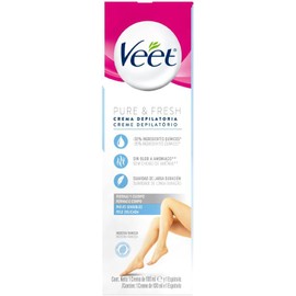 Veet Pure & Fresh Crema Depilatoria para Piel Sensible de 100ml